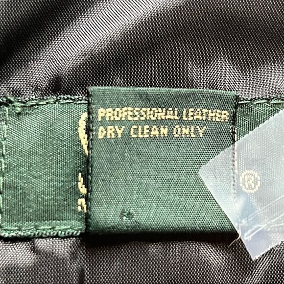 Stefano Man Black Vest Medium Leather front with front pockets - Picture 7 of 7